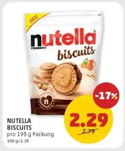 PENNY NUTELLA BISCUITS Angebot