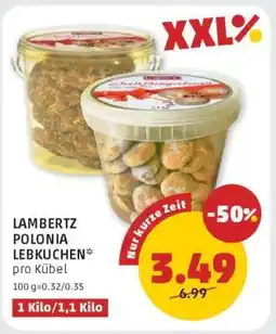 PENNY LAMBERTZ POLONIA LEBKUCHEN Angebot