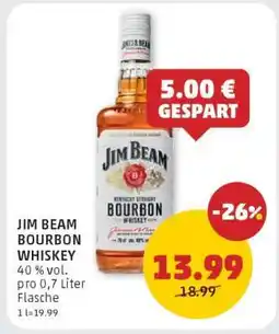 PENNY Jim Beam Bourbon Whiskey Angebot