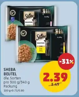 PENNY Sheba Beutel Angebot