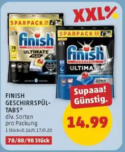 PENNY Finish Geschirrspül-Tabs Angebot