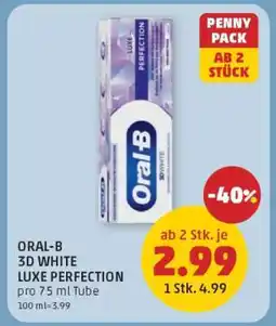 PENNY Oral-B 3D WHITE LUXE PERFECTION Angebot
