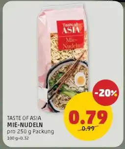 PENNY TASTE OF ASIA MIE-NUDELN Angebot