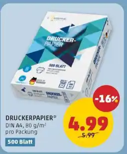 PENNY DRUCKERPAPIER Angebot