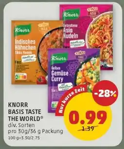 PENNY KNORR BASIS TASTE THE WORLD Angebot