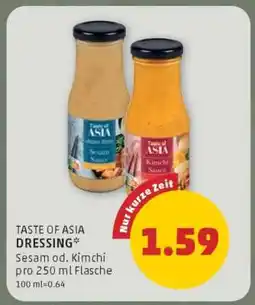 PENNY TASTE OF ASIA DRESSING Angebot