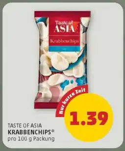 PENNY TASTE OF ASIA KRABBENCHIPS Angebot