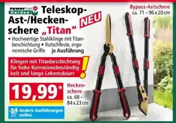 Norma Teleskop-Ast-/Heckenschere „Titan“ Angebot