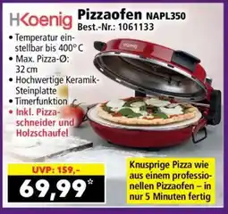 Norma Pizzaofen NAPL350 Angebot