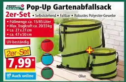 Norma Pop-Up Gartenabfallsack 2er-Set Angebot