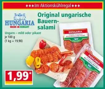 Norma Original ungarische Bauernsalami Angebot