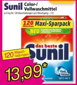 Norma Sunil Color-/Vollwaschmittel Angebot