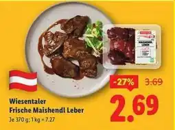 Lidl WIESENTALER Frische Maishendl Leber Angebot