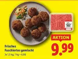 Lidl Frisches Faschiertes gemischt Angebot