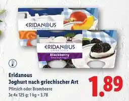 Lidl Eridanous Joghurt nach griechischer Art Angebot