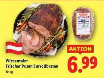 Lidl WIESENTALER Frischer Puten Surrollbraten Angebot