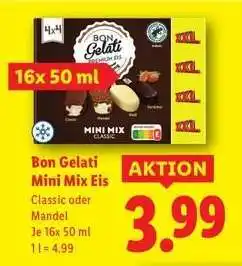 Lidl Bon Gelati Mini Mix Eis Angebot