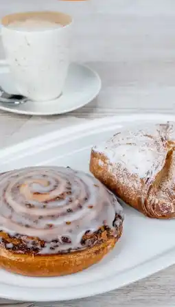 MPreis Nussschnecke & Heißgetränk Angebot