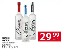 Transgourmet Chopin Vodka Angebot