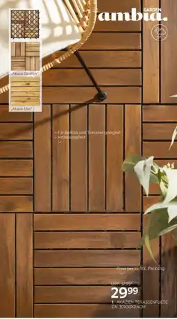 XXXLutz Akazien terassenfliese Angebot