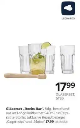 XXXLutz Gläserset Rocks Bar Angebot
