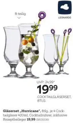 XXXLutz Gläserset Hurricane Angebot