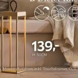 XXXLutz Akku-Tischleuchte Angebot