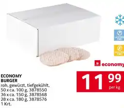 Transgourmet Economy burger Angebot