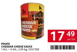 Transgourmet Pinata cheddar cheese sauce Angebot