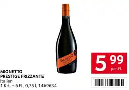 Transgourmet Mionetto prestige frizzante Angebot