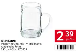 Transgourmet Weinkanne Angebot