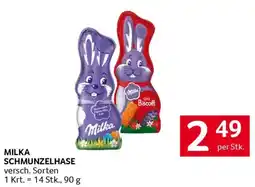 Transgourmet Milka schmunzelhase Angebot