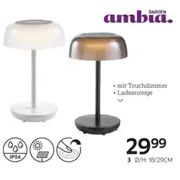 XXXLutz Ambia solarleuchte Angebot