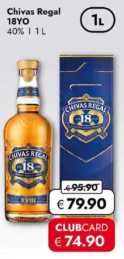 Travel FREE Chivas Regal 18YO Angebot