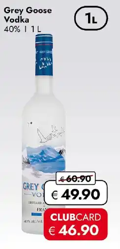 Travel FREE Grey Goose Vodka Angebot