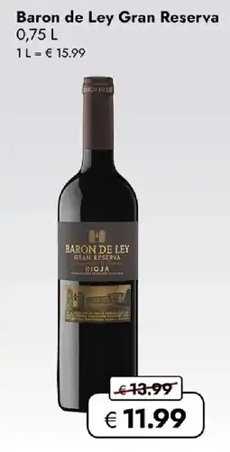 Travel FREE Baron de Ley Gran Reserva Angebot