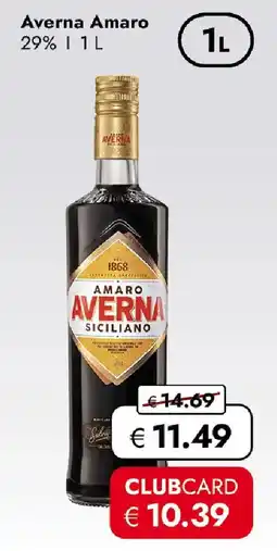 Travel FREE Averna Amaro Angebot