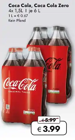 Travel FREE Coca Cola, Coca Cola Zero Angebot