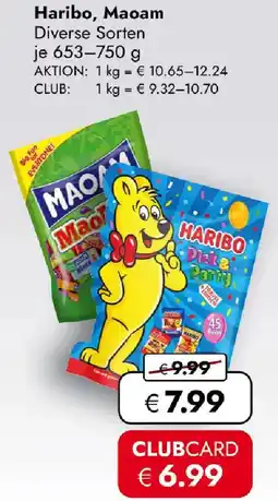 Travel FREE Haribo, Maoam Angebot