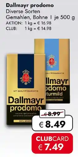 Travel FREE Dallmayr prodomo Angebot
