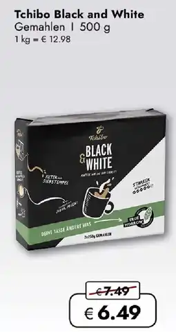 Travel FREE Tchibo Black and White Angebot