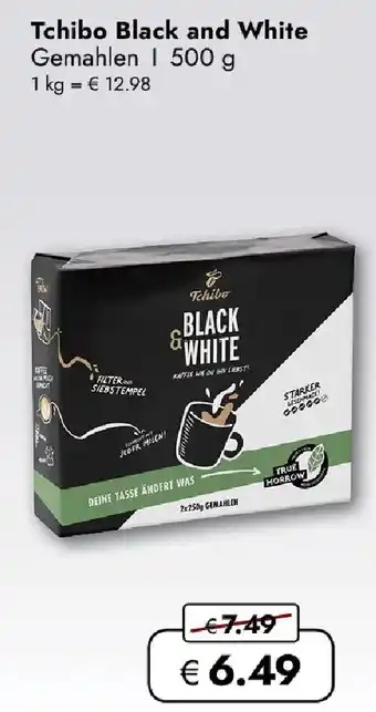 Travel FREE Tchibo Black and White Angebot