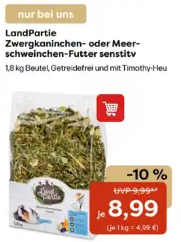 ZOO & Co LandPartie Zwergkaninchen oder Meer schweinchen-Futter senstitv Angebot