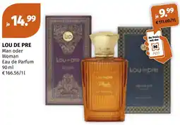 Müller Lou de pre man oder woman eau de parfum Angebot