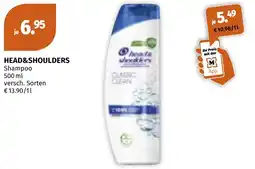 Müller Head&shoulders Shampoo Angebot
