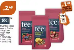 Müller tee Früchtetee lose Angebot