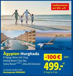 Lidl Reisen Ägypten Hurghada Angebot