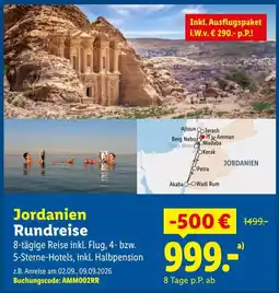 Lidl Reisen Jordanien Rundreise Angebot