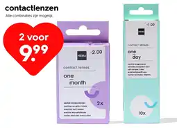 HEMA contactlenzen Angebot
