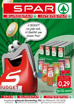 Spar S budget energy drink Angebot